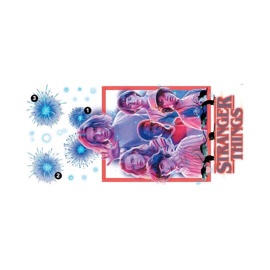 RoomMates Stranger Things Giant Wall Decals